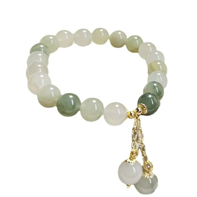 Women's Tian Shan Cui Yu design bracelet in S175 colour with alloy electroplated finish