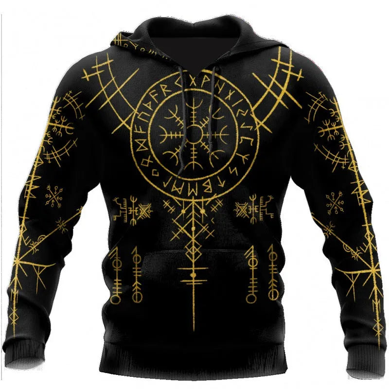 Loose fit round neck long sleeve polyester street hoodie in colour TMW230-11 on a model.