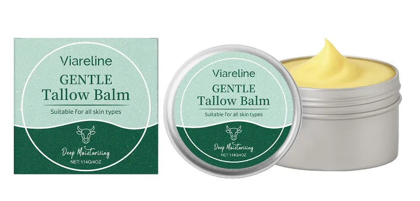 A white pot of Cow Fat Moisturising Cream, 114g net weight.