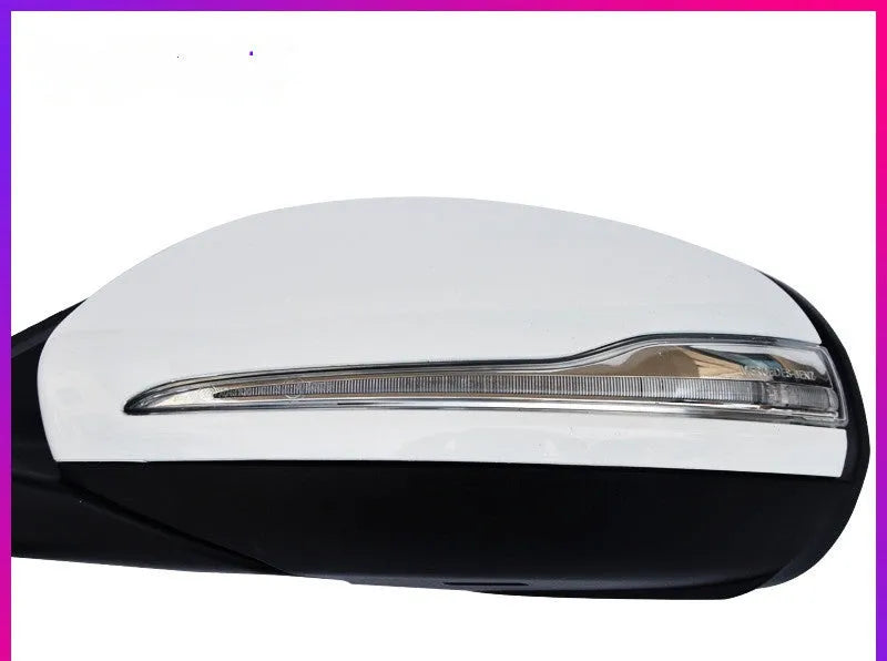 Mercedes C-Class W205 rearview mirror reflector replacement part in ABS plastic.