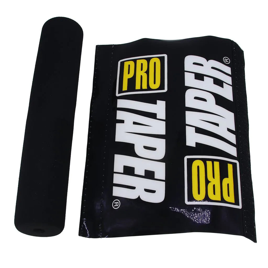 25cm universal motorcycle chest protector cover in black, blue, and red colour options.