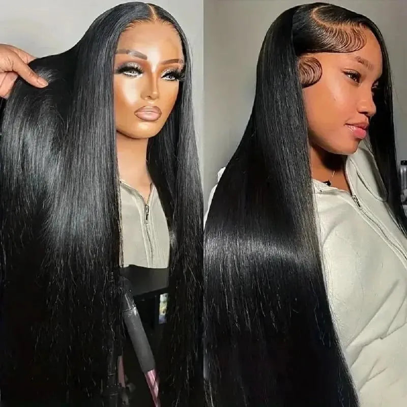 HD lace front wig 13x4 200 density high temperature fibre 44 inch length for Christmas Halloween wedding