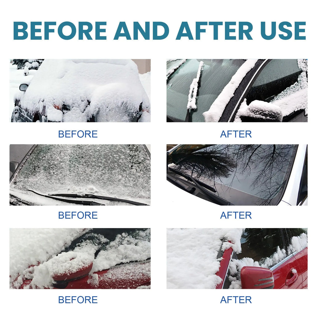 150ml car windscreen anti-icing and de-icing spray bottle for winter vehicle maintenance