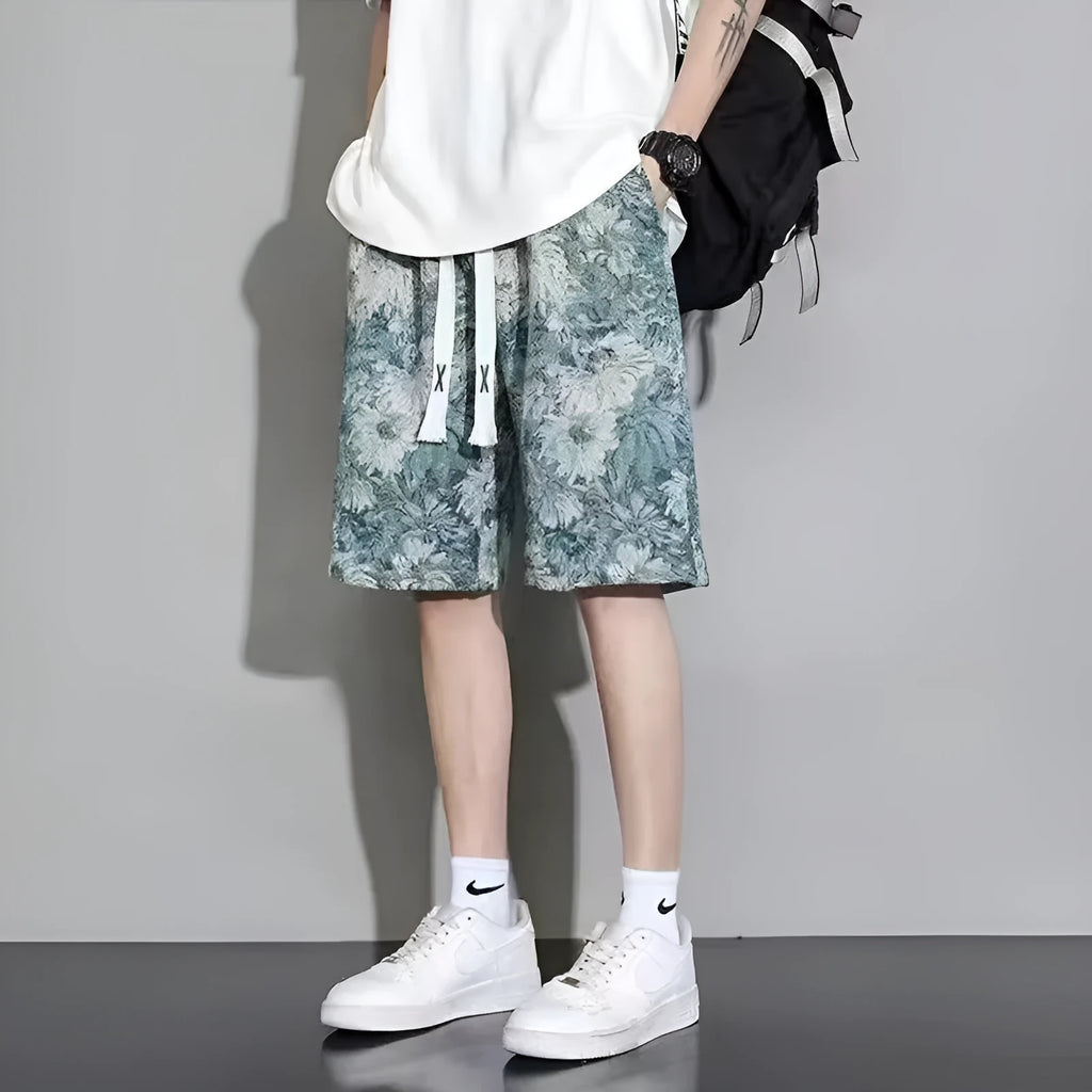 Men's fifth pants shorts in polyester fibre, Bear colour, size M to 5XL, summer fashion