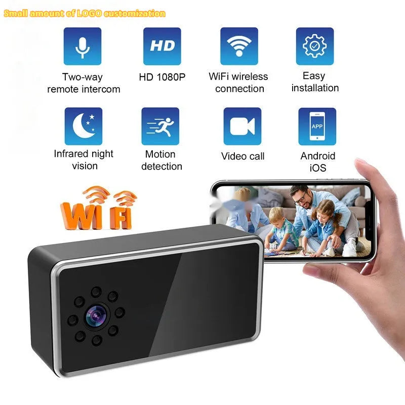 Wireless HD Z21 surveillance camera with night vision and alarm detection features