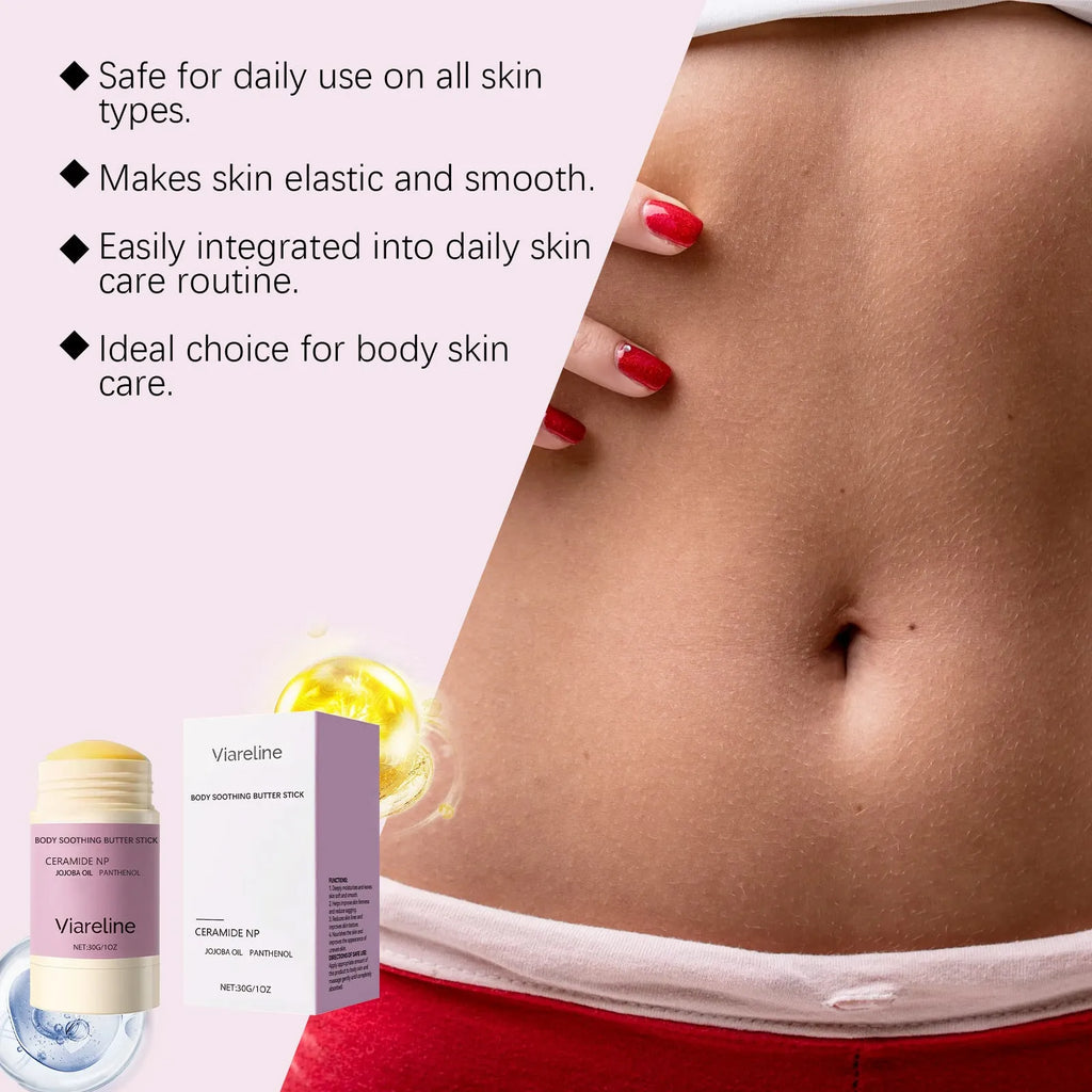 Anti-wrinkle firming body soothing stick 30g solid balm with botanical oils