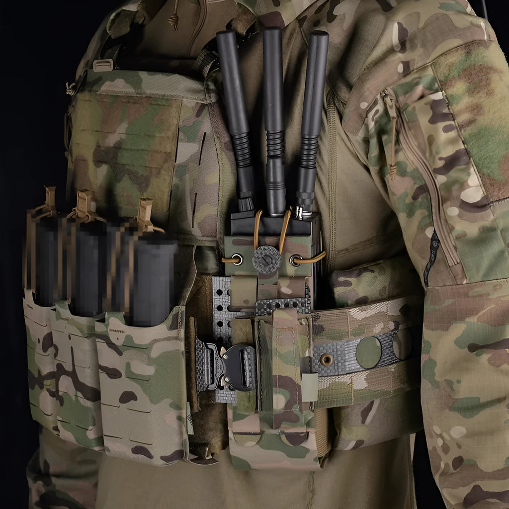 Universal walkie-talkie storage bag in BCP colour for MPU5 PRC 163 models