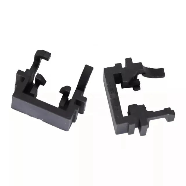 Black plastic Ford LED headlight holder adapter for Focus Mondeo Fiesta, dimensions 30.7x10x26mm