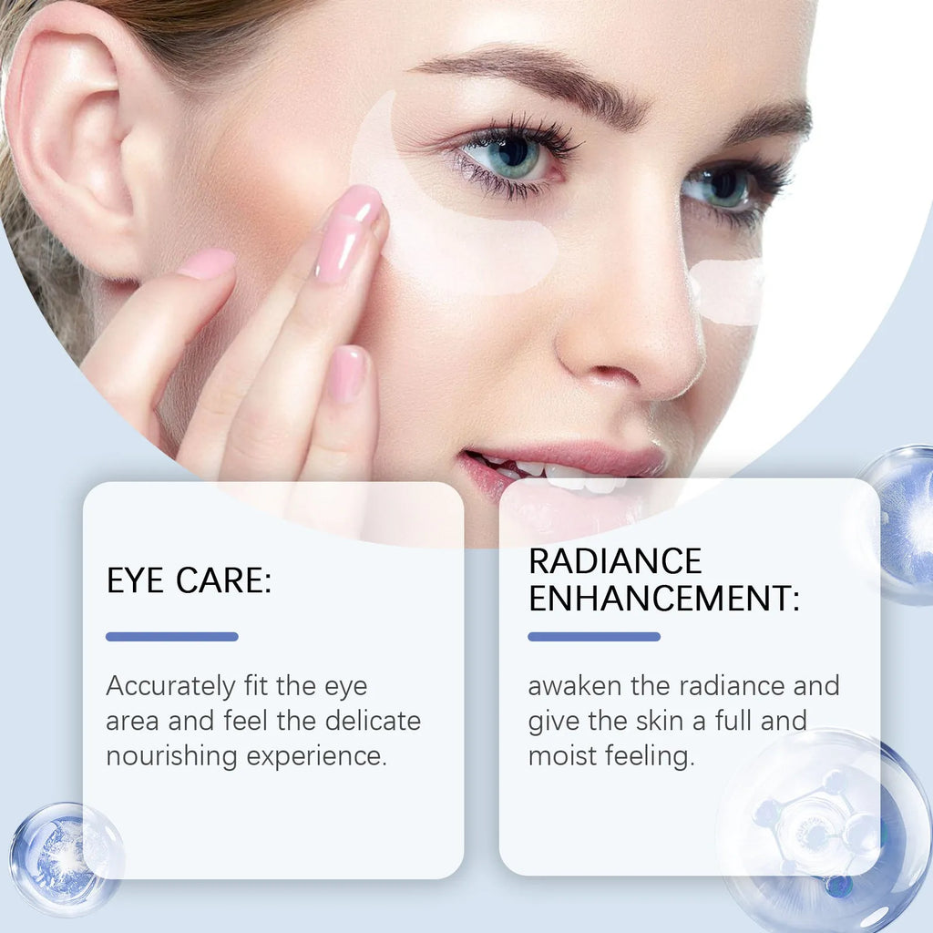 Elastic eye care microneedle patches for wrinkle reduction with transparent hydrogel construction