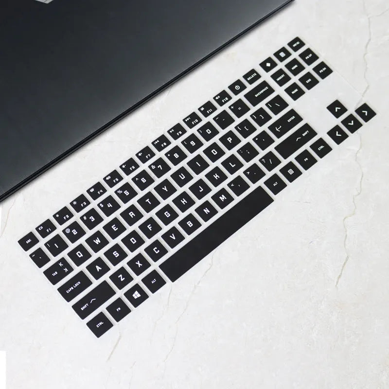 15.6 inch PVC keyboard membrane for Shadow Elf 6 Ryzen Edition in transparent finish