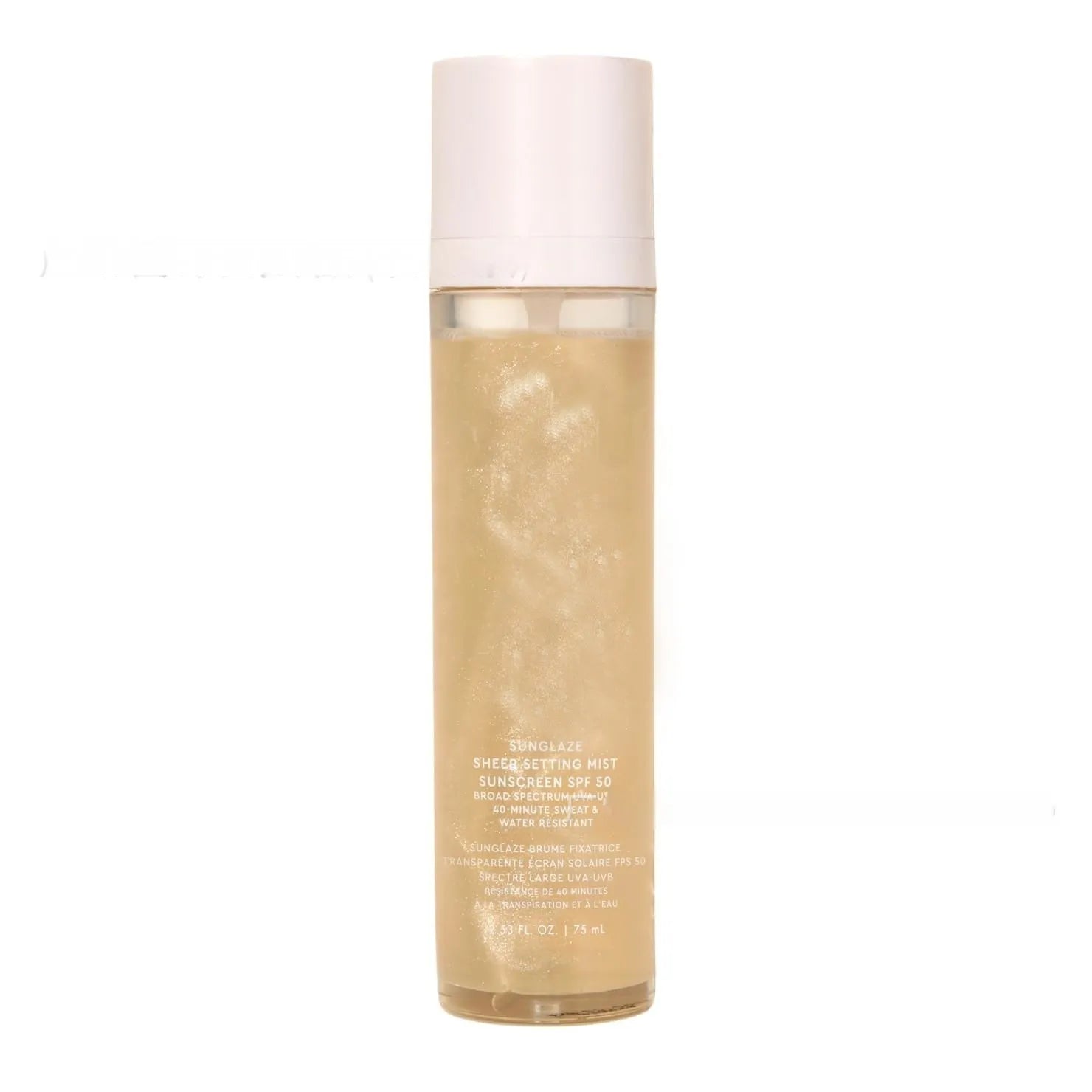 75ml makeup moisturising spray bottle with spray nozzle for face hydration and makeup setting