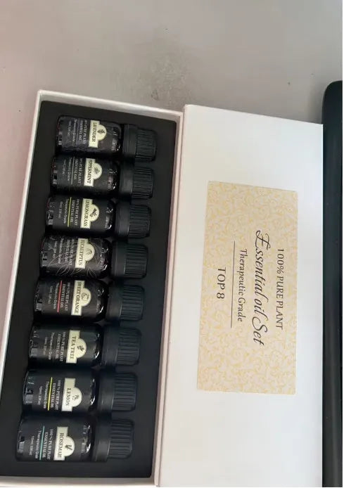 Six 10ml bottles of lavender essential oil set with pure plant aroma for general skin types