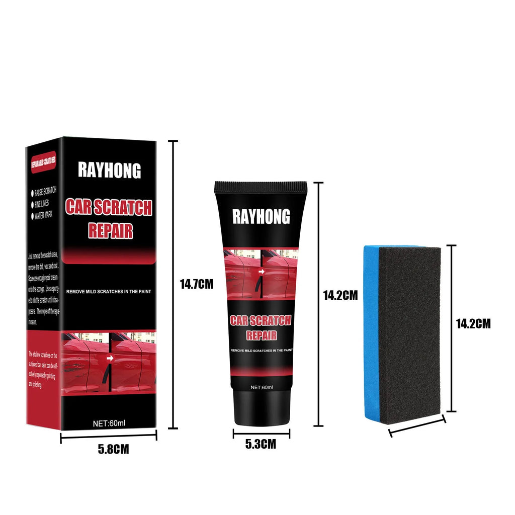 60ml car scratch repair wax container for surface scratch removal on lacquer paint
