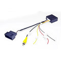 Black car camera conversion box for MIB host reverse camera installation on Volkswagen Skoda vehicles