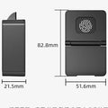 F079 punch free electronic drawer lock with key for wardrobe and sauna use.