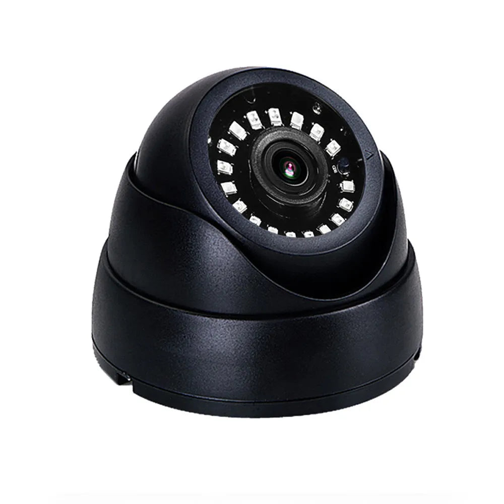 HD AHD coaxial ceiling dome night vision infrared surveillance camera plastic housing 36mm aperture