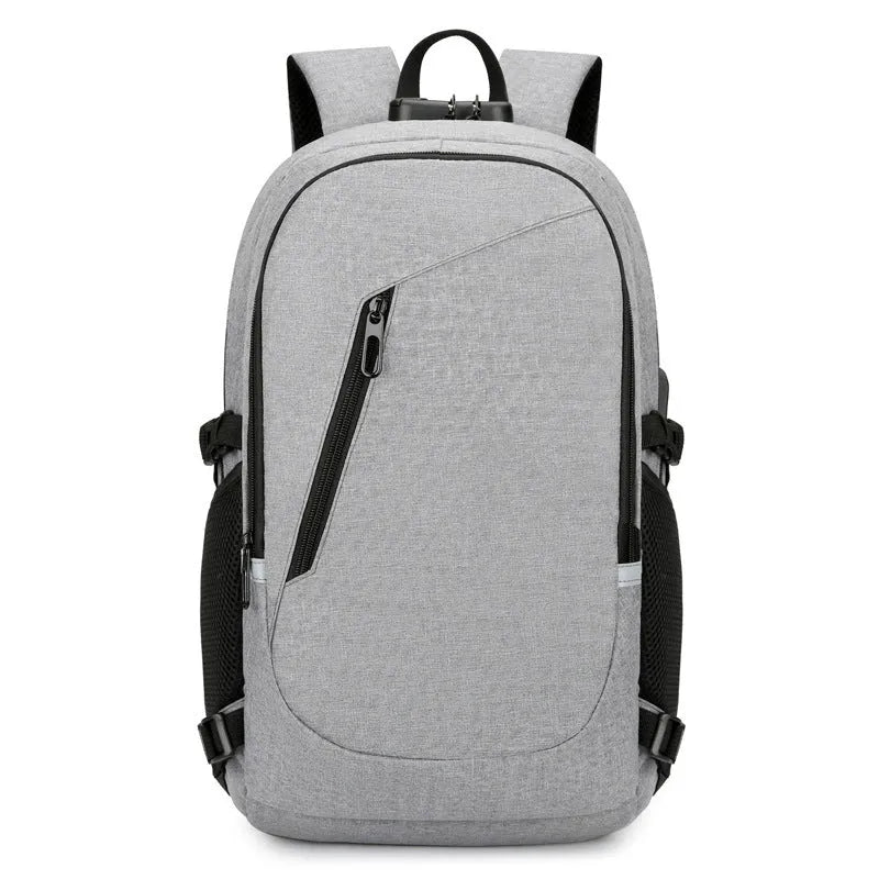 35L Oxford cloth computer backpack in street trend design with wear-resistant construction