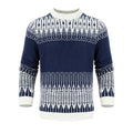 Men's knitted pullover sweater in long sleeve design for autumn and winter wear