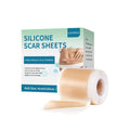 One roll of silicone scar patch with mint leaf extract gel for scar management
