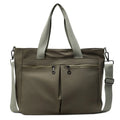 Large capacity solid colour messenger bag in Oxford cloth with 36-55L storage