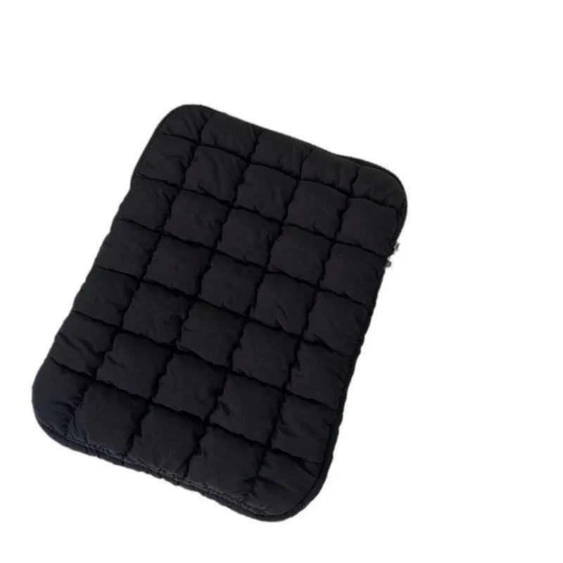Large capacity nylon laptop bag in black or white for 11, 13-14, or 15-15.6 inch computers
