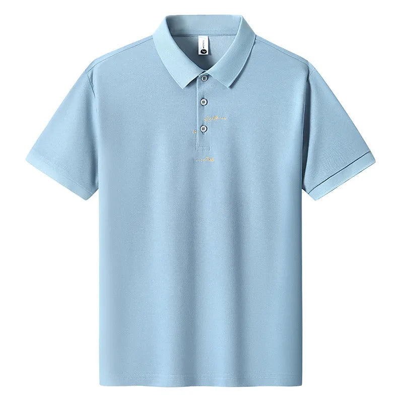 Men's loose fit cotton casual T-shirt shown in multiple colours including black, green, and white.