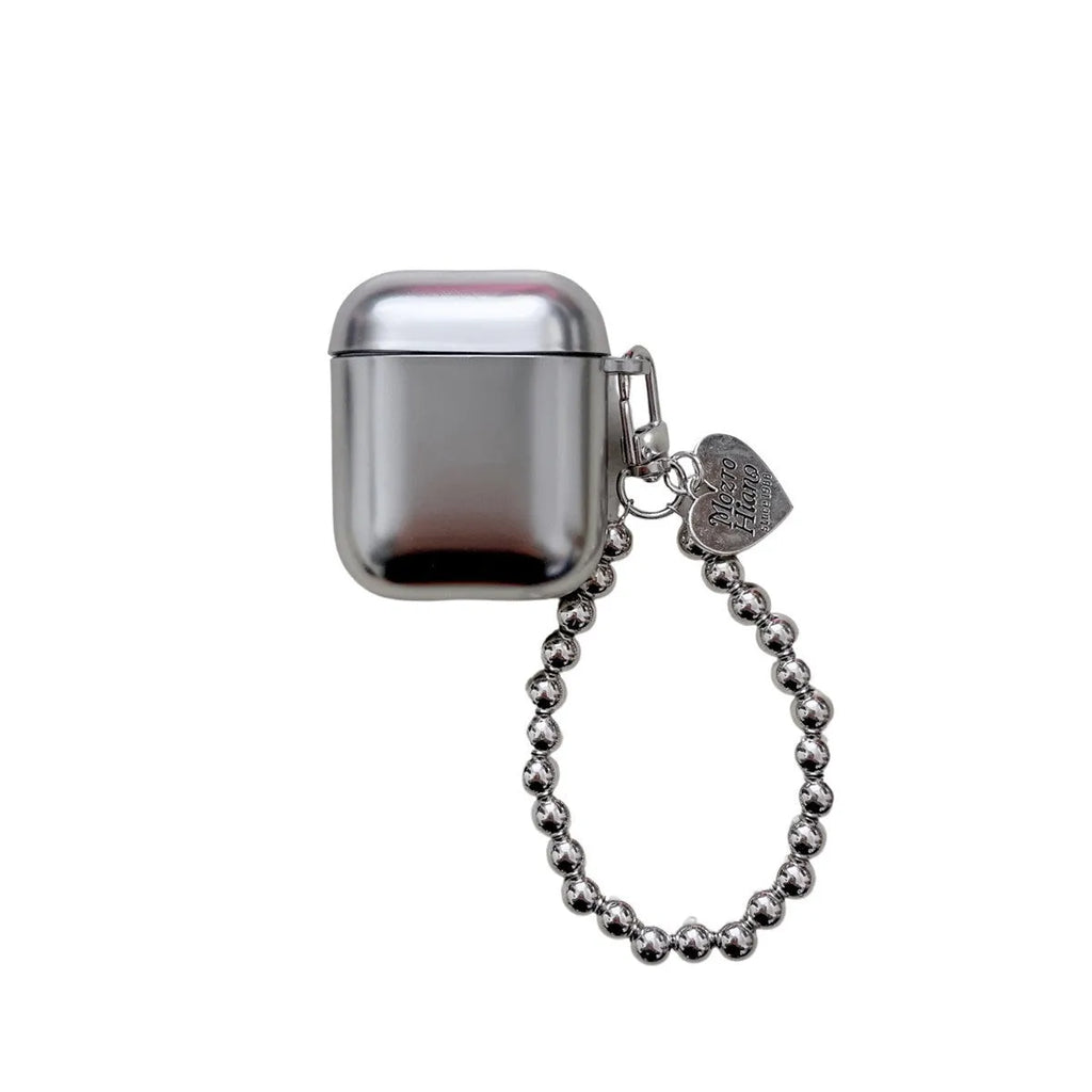 Matte plating TPU protective case for Apple AirPods models on a neutral background.