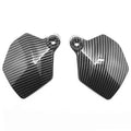 Black carbon fibre pattern ABS side fairing covers for Honda CBR1000RR motorcycle