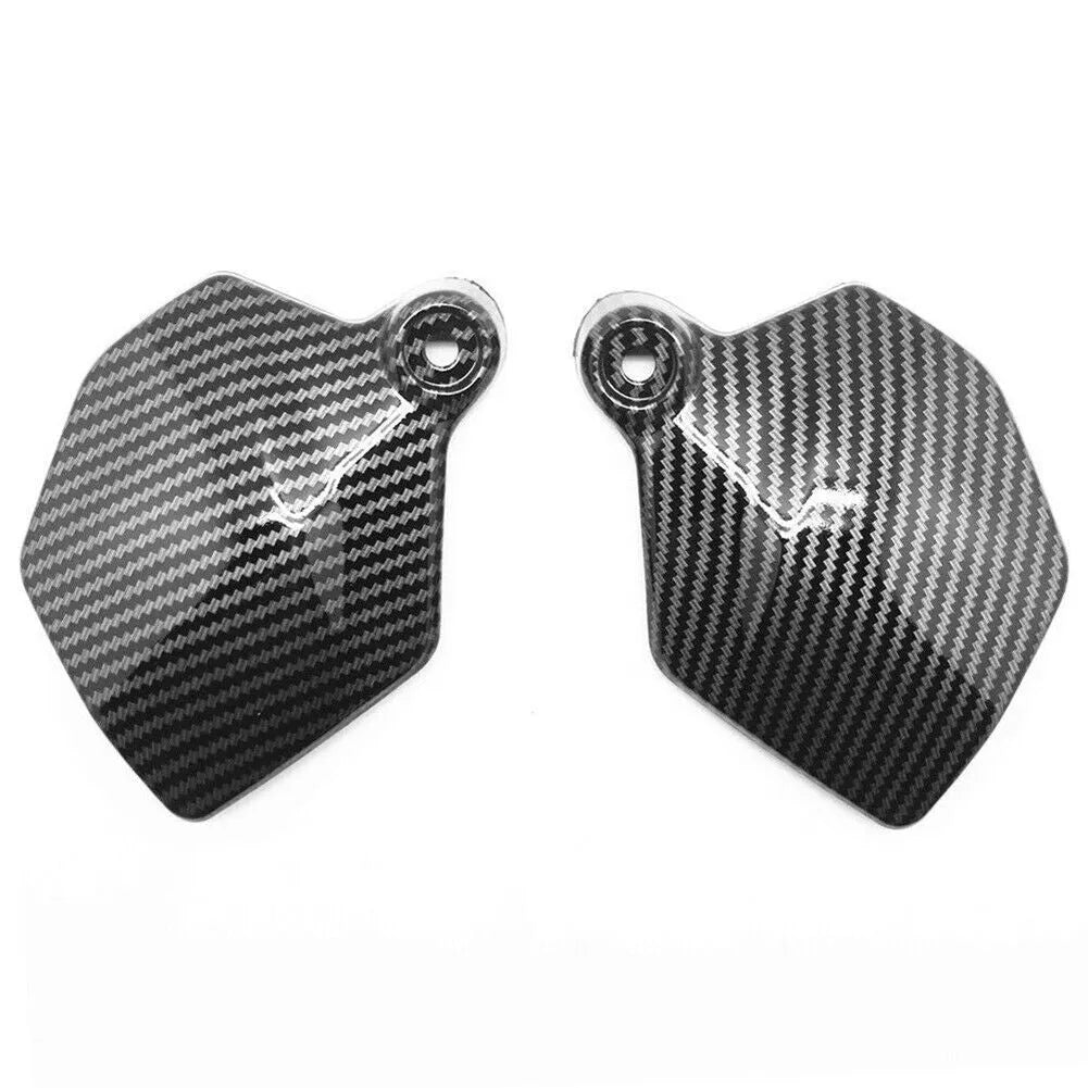 Black carbon fibre pattern ABS side fairing covers for Honda CBR1000RR motorcycle