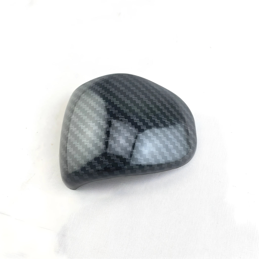 Carbon fibre effect gear shift cover for vehicle interior customisation