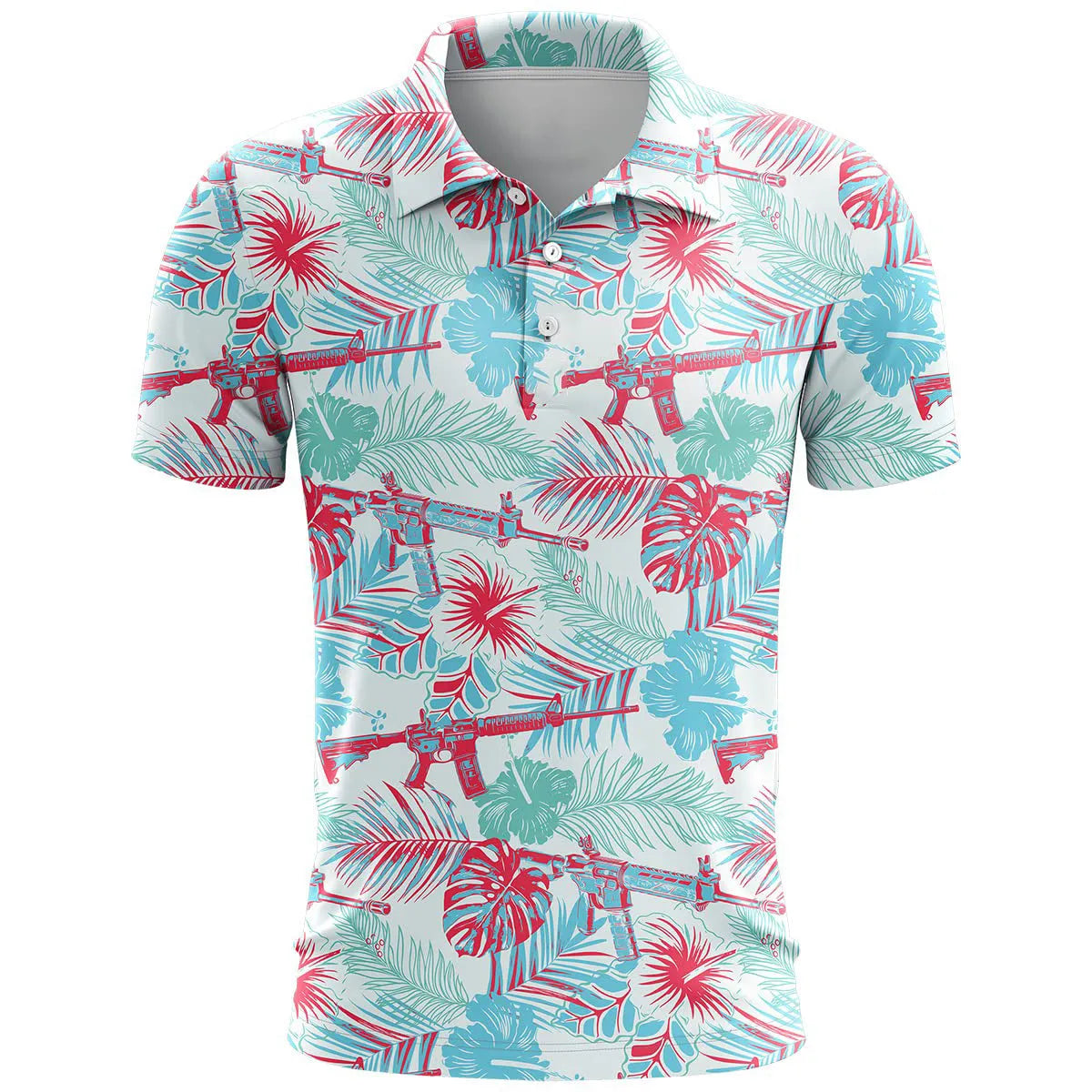3D printed sports short sleeve t-shirt in bird eye cloth polyester fabric with colour patterns