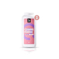 Dog dry cleaning powder container in three scent options measuring 15.5x5x6cm