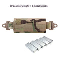 Outdoor Tactics Helmet Balance Weight Bag with five metal blocks in black colour