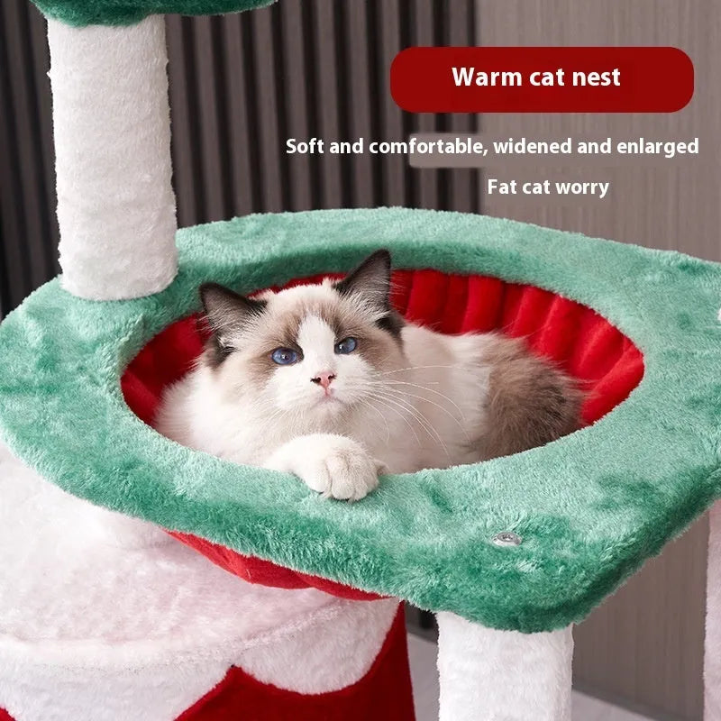 Density plate cat scratch toy in Christmas colours sd1, sd2, and sd3 variants