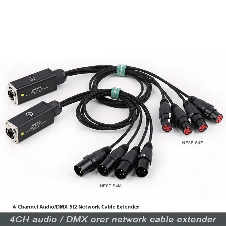 10 metre long CAT6 RJ45 Ethernet extension cable with gold-plated connectors and black moulded strain relief.