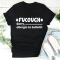 Black unisex cotton T-shirt with round neck and loose short sleeves laid flat.