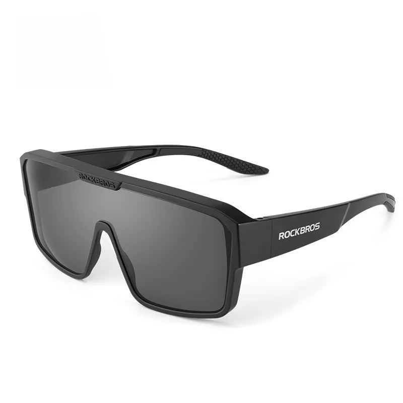 Cycling goggles with polarised lenses and full-rim frame in large size for outdoor sports