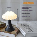 Mushroom-shaped touch control night lamp in various colours for decorative lighting