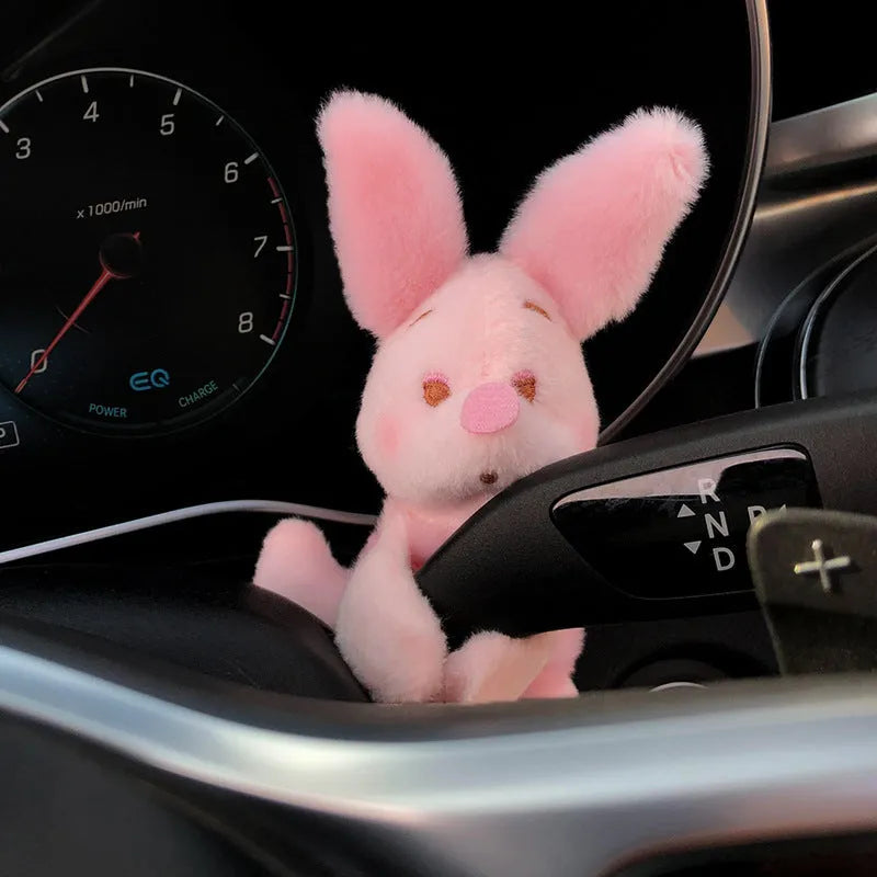 Cotton pilot dog pregnant block car decoration doll on dashboard with animal character design