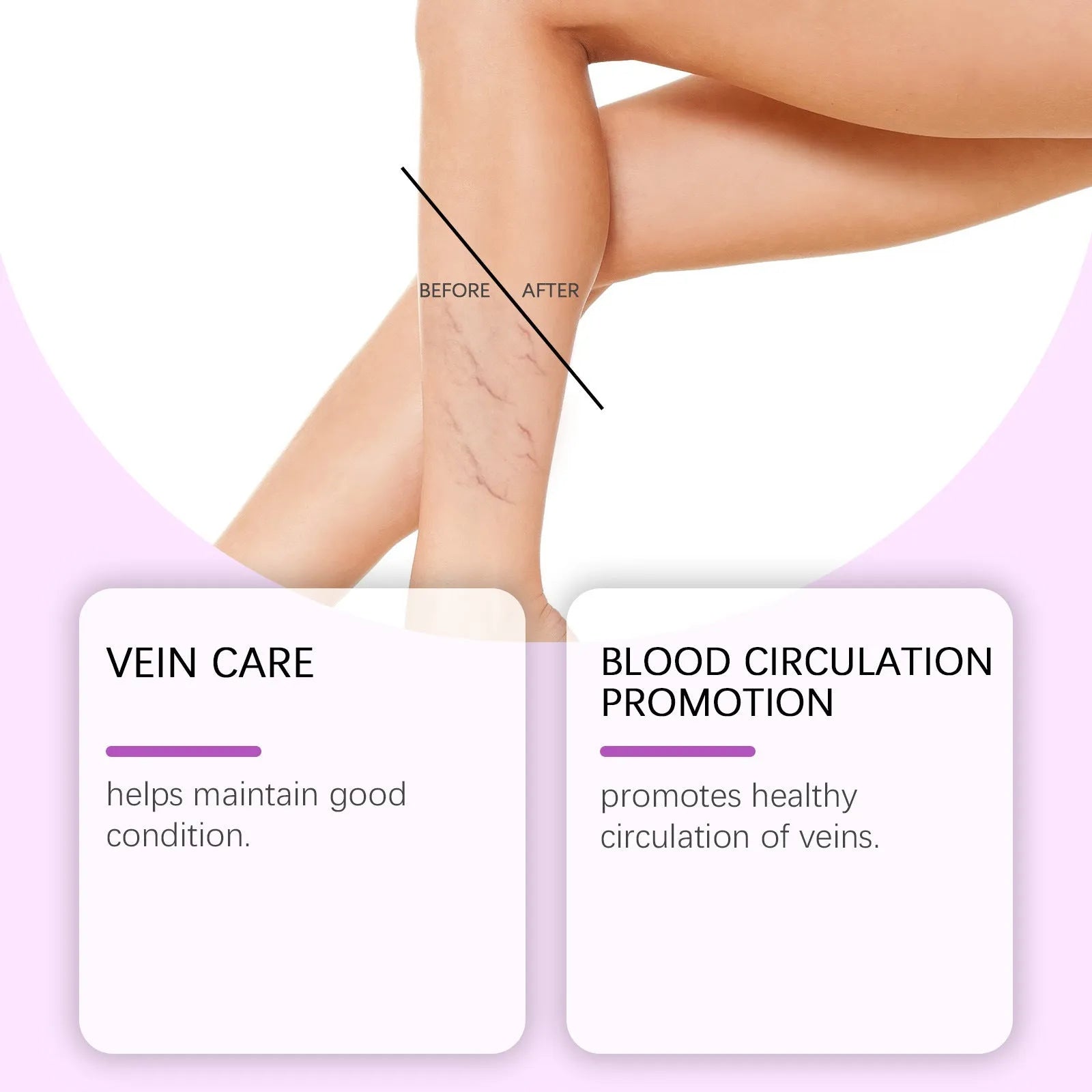 Leg nursing adhesive bandage microneedle stickers with moxa leaf and ginger root ingredients