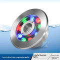 Aluminium alloy garden underwater lamp for outdoor courtyard and square lighting
