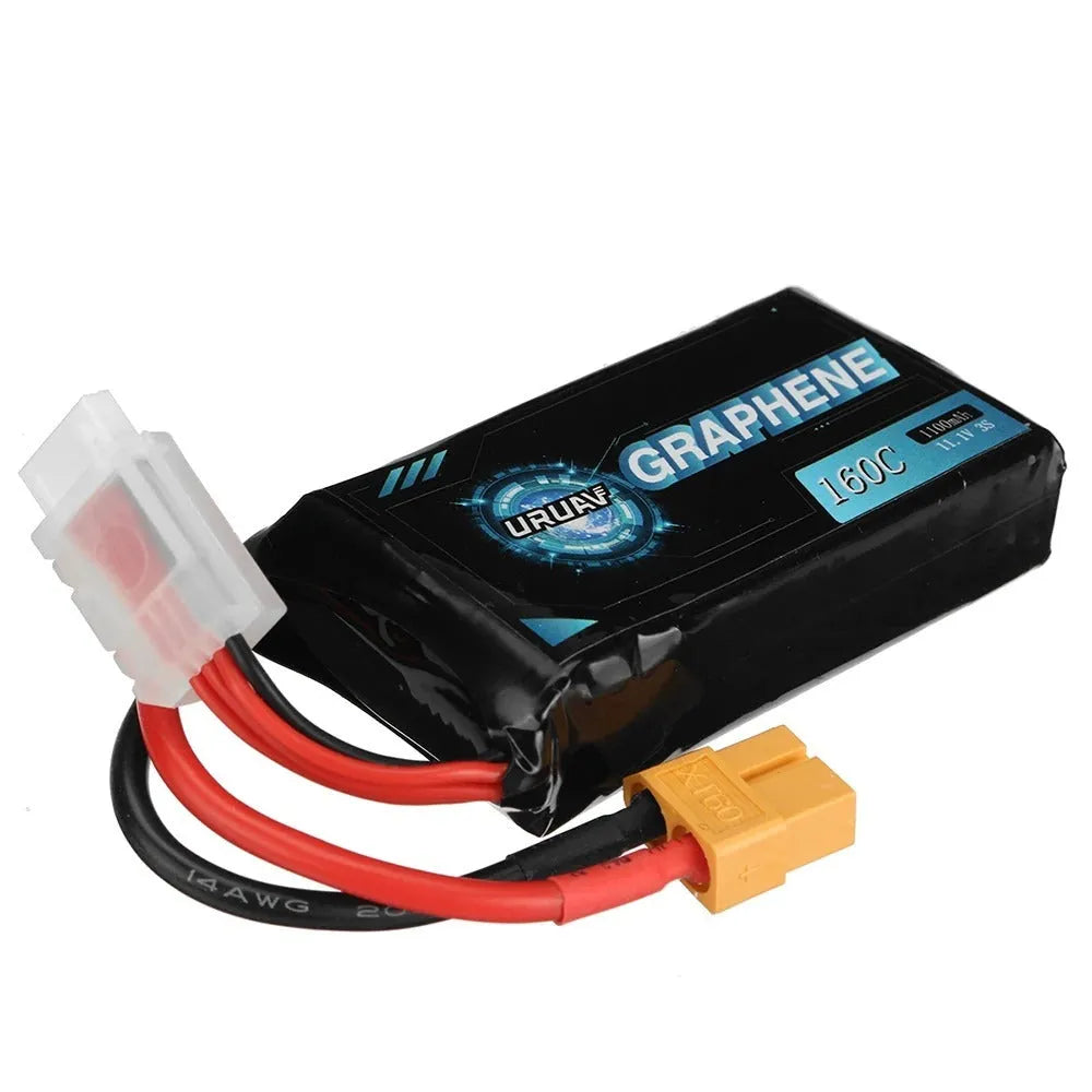 7.4V 1200mAh lithium battery for RC remote control cars and model ships