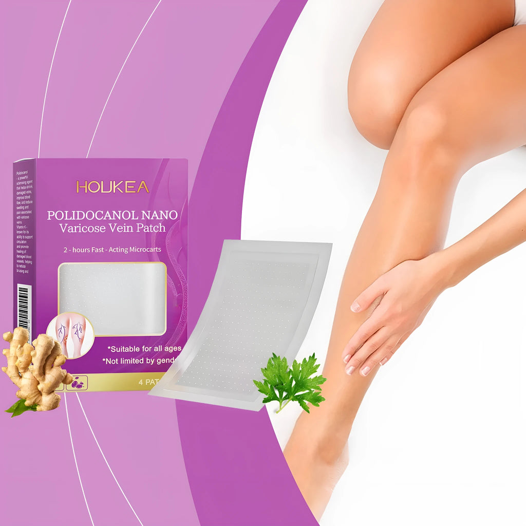 Four micro needle patches for skin relief with moxa leaf and ginger root ingredients