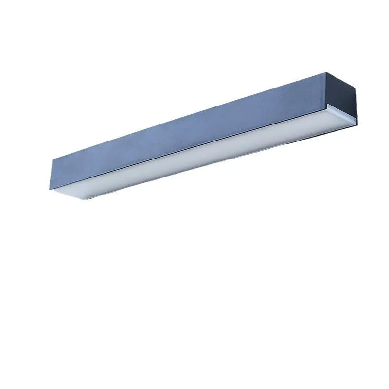 Solar outdoor wall lamp with black ABS plastic shell and IP65 waterproof rating
