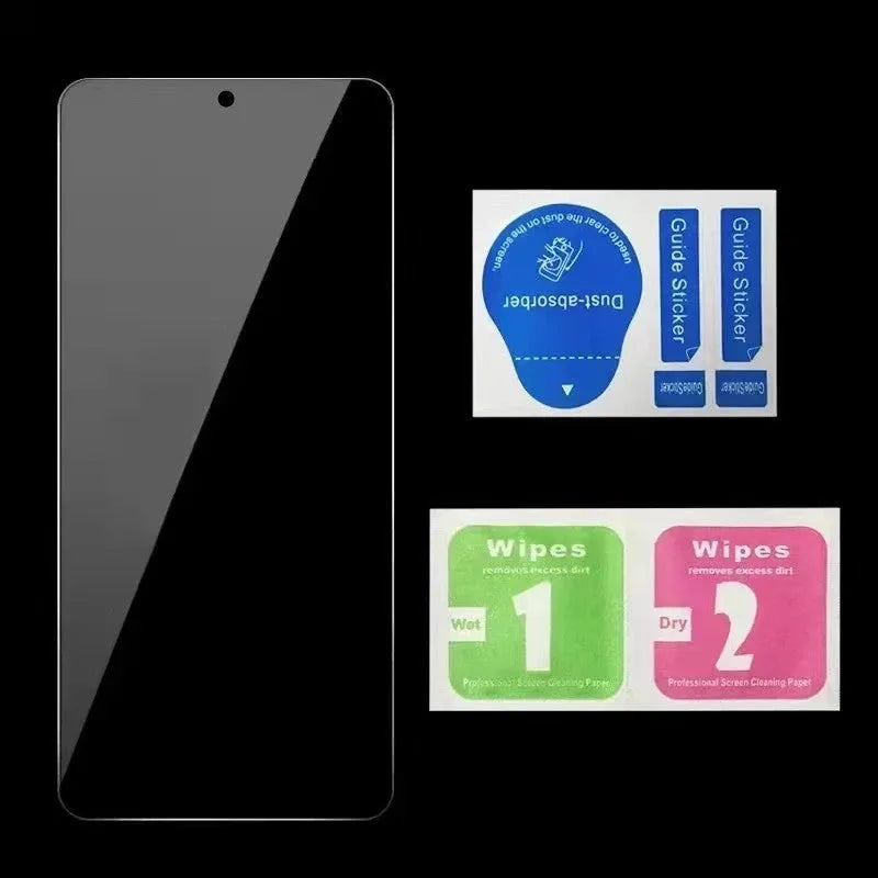 Anti-spy privacy screen protector for Xiaomi Poco and Redmi Note smartphones