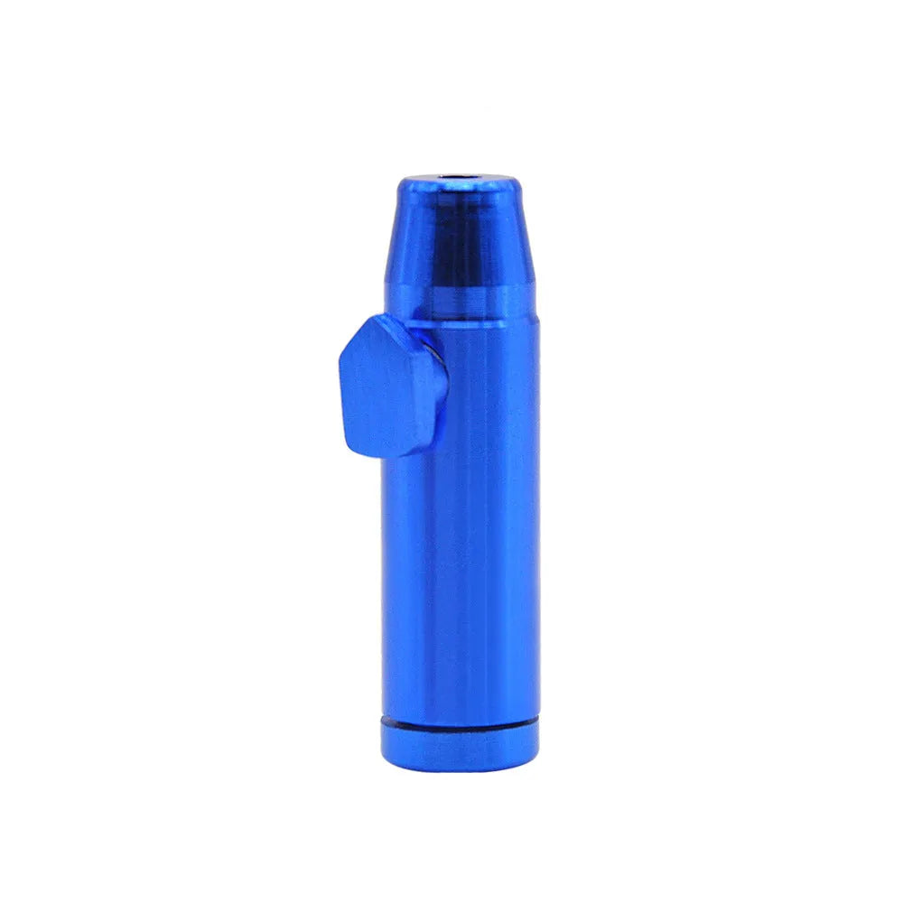 Aluminium alloy cigarette holder with flat head design in seven colour options