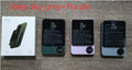 MagSafe magnetic wireless power bank attached to iPhone 14 Pro showing Cangling green colour option