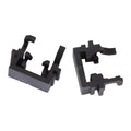 Black plastic Ford LED headlight holder adapter for Focus Mondeo Fiesta, dimensions 30.7x10x26mm