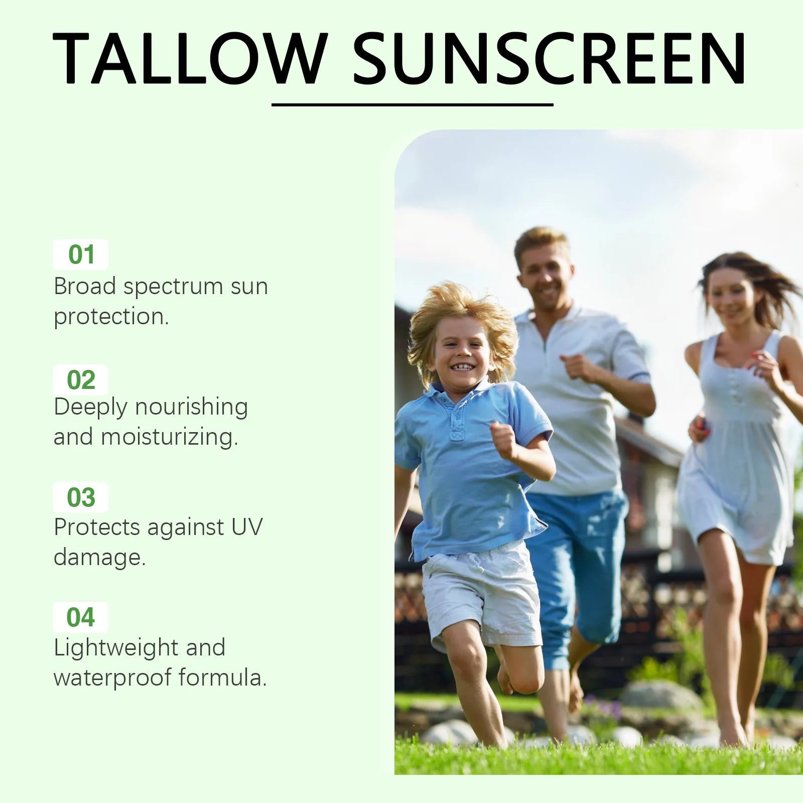 60g tube of not oily moisturising protective cream with sun protection