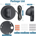 Platinum low voltage outdoor step light with IP67 rating and adjustable colour temperature, dimensions 96mm by 55mm.